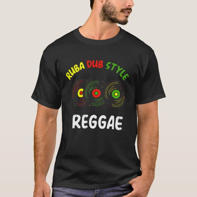 Patriotic Jamaican Roots Reggae Colors Jamaica Pri T-Shirt (Front)