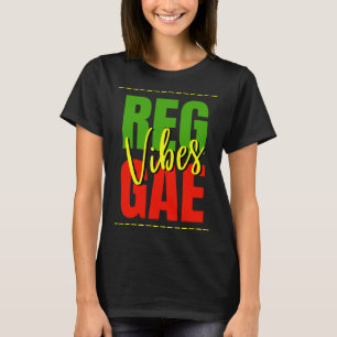 Patriotic Jamaican Roots Reggae Jamaica Pride Regg T-Shirt