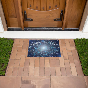 Patriotic July 4th Doormat