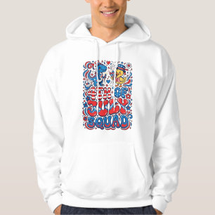 Patriotic Kawaii Dinosaur Best Step-dad Ever Step- Hoodie