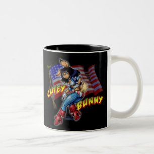 PATRIOTIC KELLY! Two-Tone COFFEE MUG