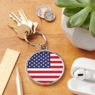 Patriotic Keychain