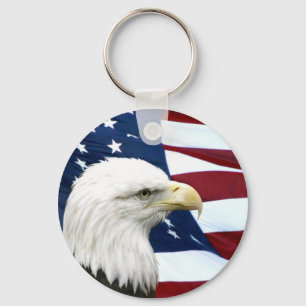 Patriotic keychain