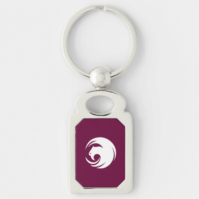 Patriotic keychain with Flag of Phoenix City (Front)