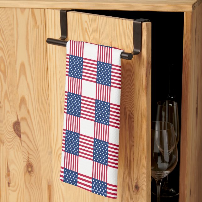 Patriotic Kitchen Towel (Thirds Fold)