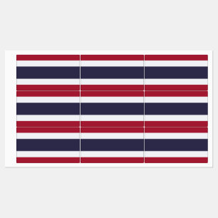 Patriotic labels with flag of Thailand