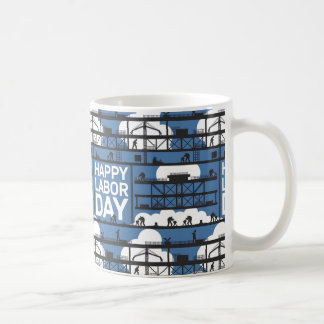 Patriotic Labour Day Tees for Workers and Families Coffee Mug