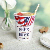 Patriotic Land of the Free Bunting 