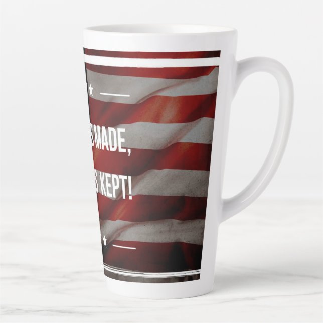 Patriotic Latte Mug (Right)