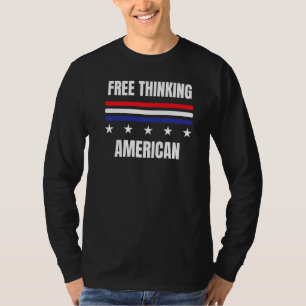 Patriotic Libertarian Freedom America Liberty Capi T-Shirt