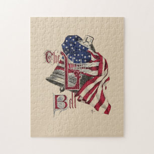 Patriotic Liberty Bell Jigsaw Puzzle