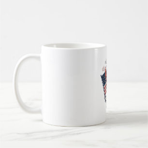 Patriotic Lobster Flag Vintage Engraving T-Shirt_1 Coffee Mug