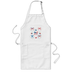 Patriotic long apron