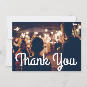 Patriotic Love II Fourth of July Wedding Thank You