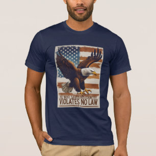 Patriotic MAGA Save Country Law Art T-Shirt