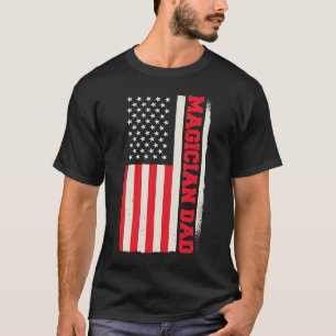 Patriotic Magic Wizard Sorcerer Illusionist Magici T-Shirt