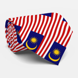 Patriotic Malaysia Flag Tie