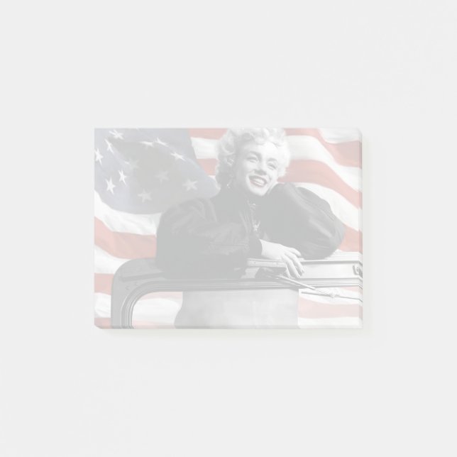 Patriotic Marilyn Post-it Notes (Front)