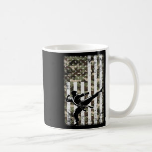 Patriotic Martial Art Camo Usa Flag 4th Of July Do Coffee Mug