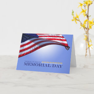 Patriotic Memorial Day Card Thinking of You