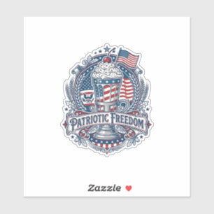 Patriotic Milkshake Americana