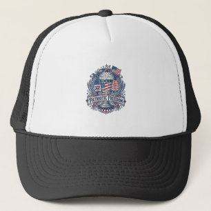 Patriotic Milkshake Americana Trucker Hat