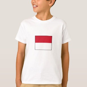 Patriotic Monaco Flag T-Shirt