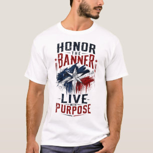 Patriotic Motivational Graphic T-Shirt