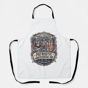 Patriotic Motor Patriot Biker Road Freedom Patriot Apron
