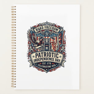 Patriotic Motor Patriot Biker Road Freedom Patriot Planner
