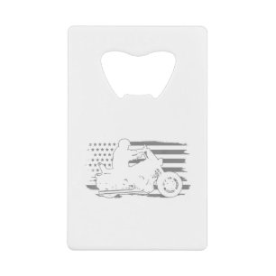 Patriotic Motorcycle Vintage American Flag Biker