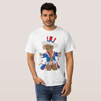 Patriotic Mouse loves Celebrating July 4th Freedom T-Shirt
