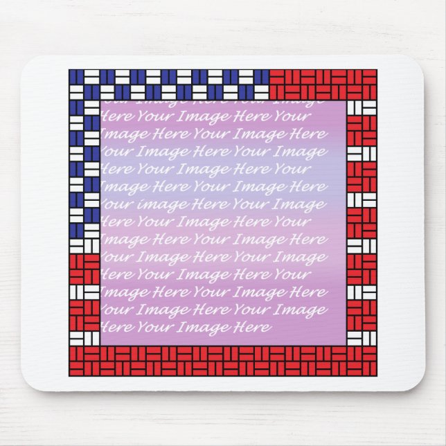Patriotic Mouse Mat (Front)