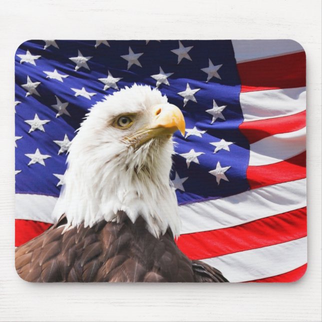 Patriotic Mouse Mat (Front)