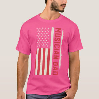 Patriotic Music Singer Karaoke Opera Musician Dad T-Shirt