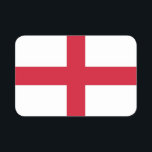 Patriotic name tag with flag of England<br><div class="desc">Add a touch of English pride to your identification with our exclusive name tag featuring the flag of England! Crafted with meticulous attention to detail, this name tag celebrates English heritage and cultural pride. The design prominently features the iconic red cross of St. George on a white background, symbolising England's...</div>