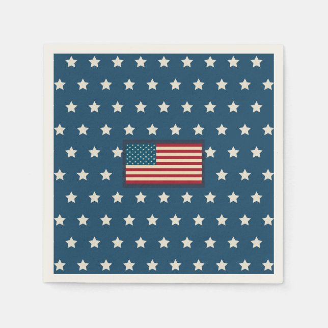 Patriotic Napkins  (Front)