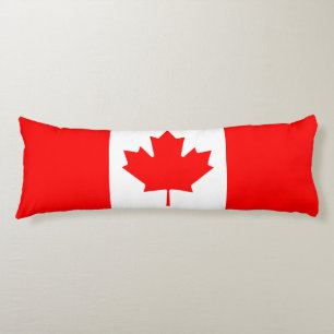 Patriotic National Flag of CANADA Body Cushion
