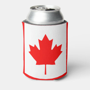 Patriotic National Flag of CANADA Can Cooler