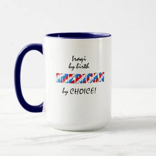Patriotic Naturalised American Citizenship Mug