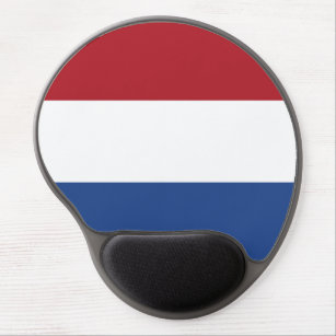 Patriotic Netherlands Flag Gel Mouse Mat
