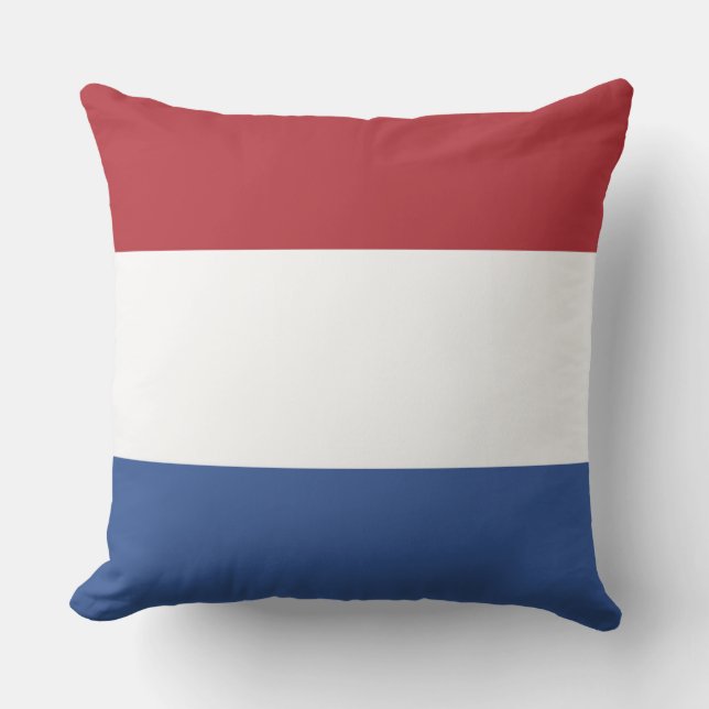 Patriotic Netherlands flag Outdoor Cushion (Front)