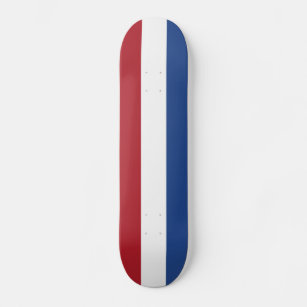 Patriotic Netherlands Flag Skateboard