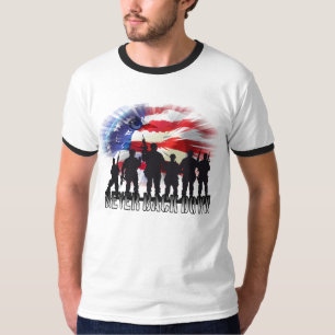 Patriotic Never Back Down T-Shirt