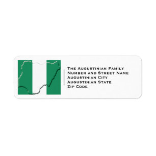 Patriotic   NIGERIA Flag