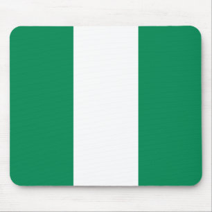 Patriotic Nigeria Flag Mouse Mat