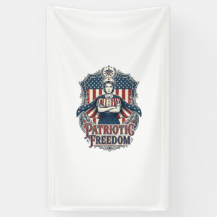 Patriotic Nurse Vector Graphic Tee_1 Banner