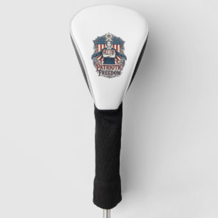 Patriotic Nurse Vector Graphic Tee_1 Golf Head Cover