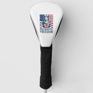 Patriotic Nurse Vector Graphic Tee Golf Head Cover