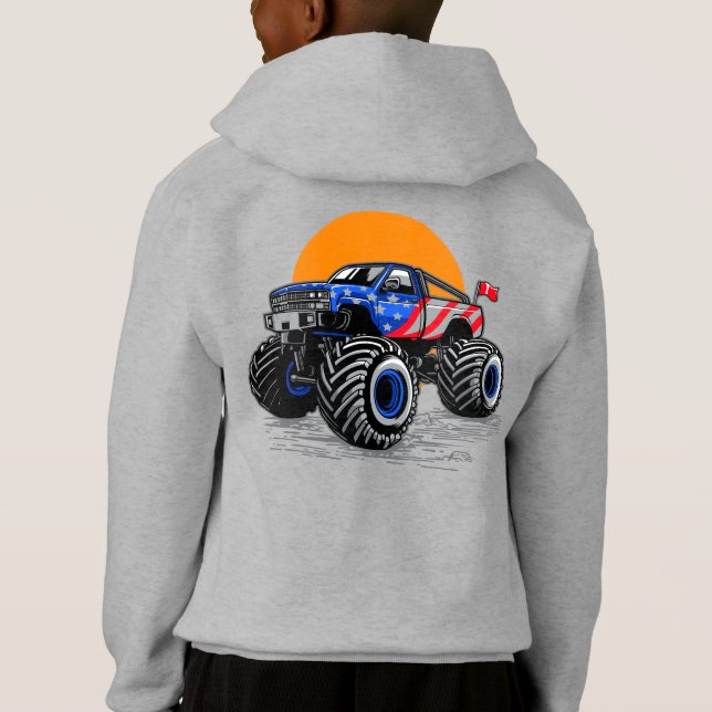  Patriotic Off Road Monster Truck Adventure  (Back)